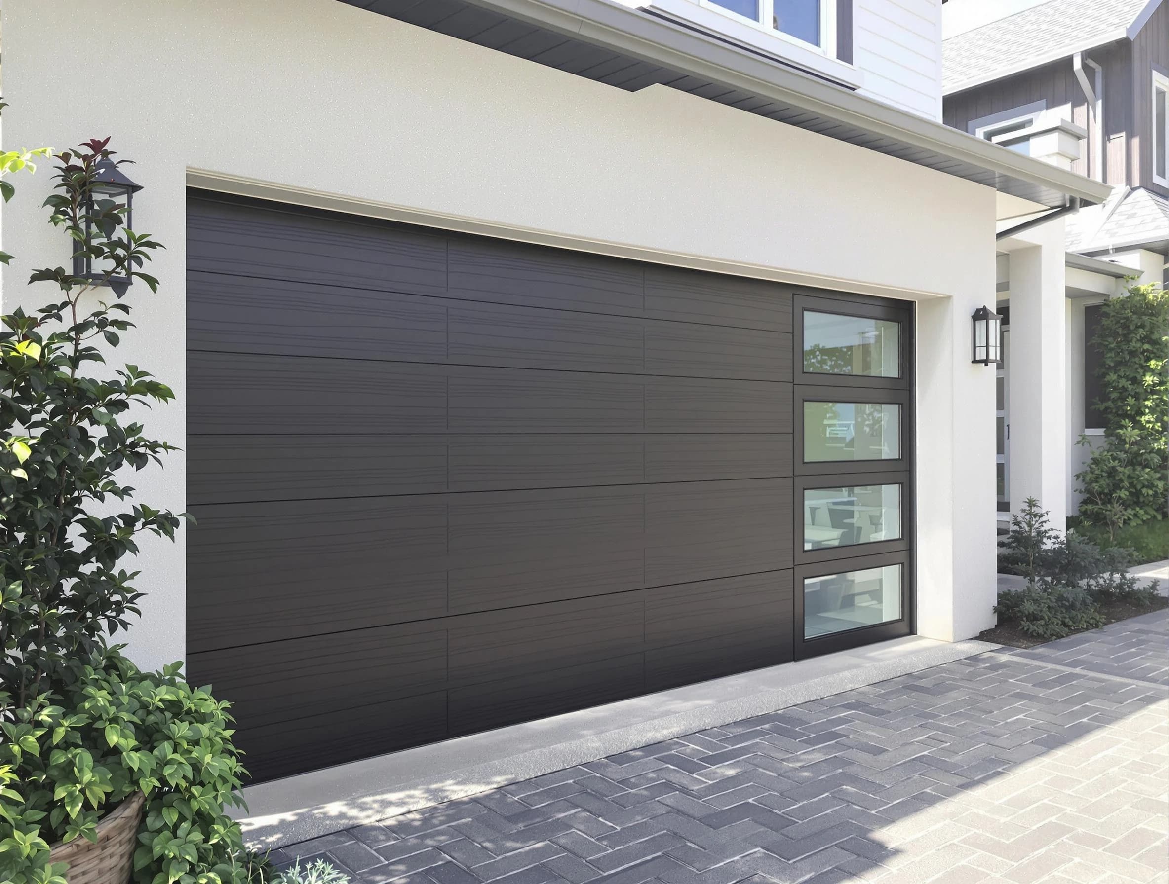 Custom garage door installation by Riverdale Garage Door Repair in Riverdale