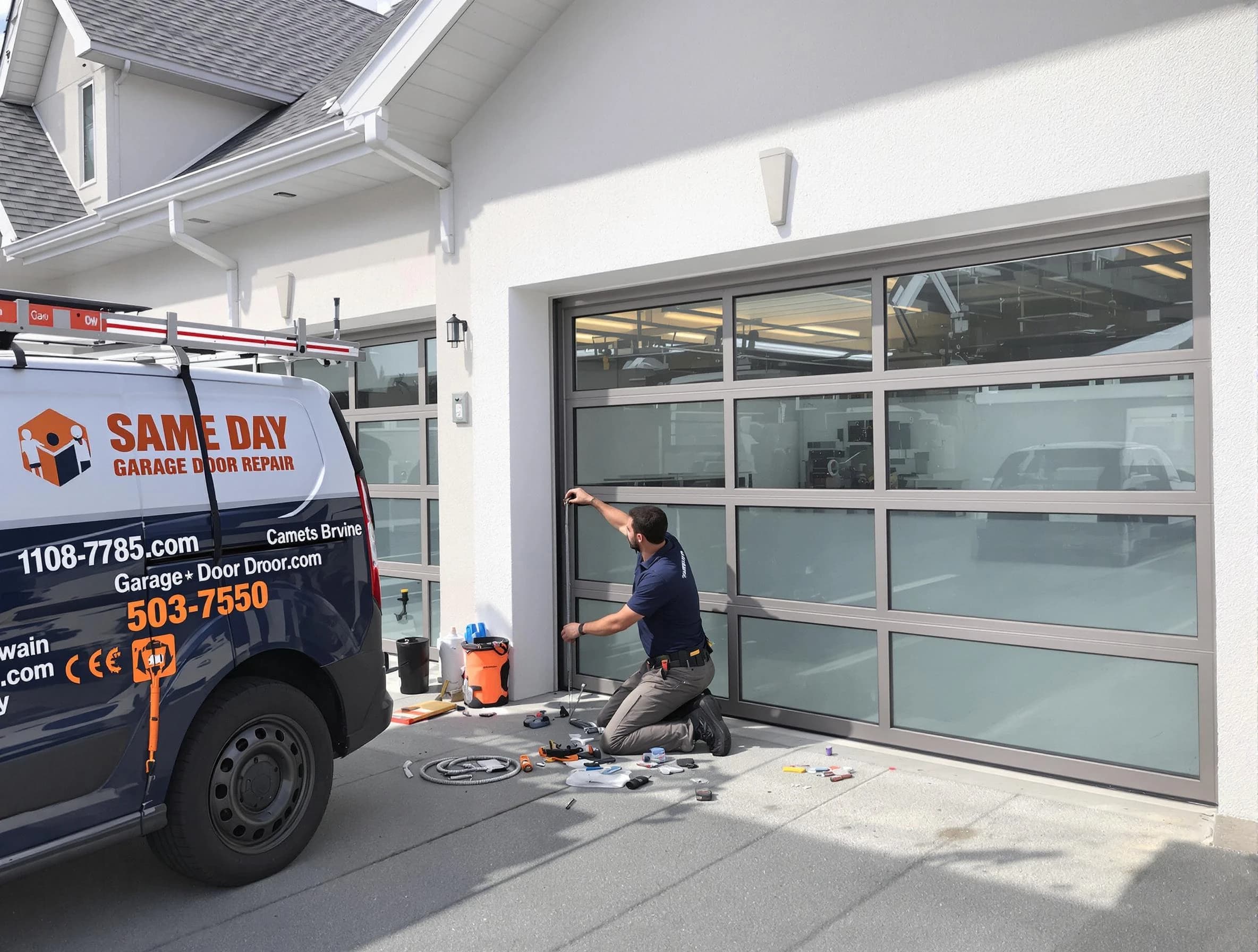 Same-day garage door repair service by Riverdale Garage Door Repair in Riverdale