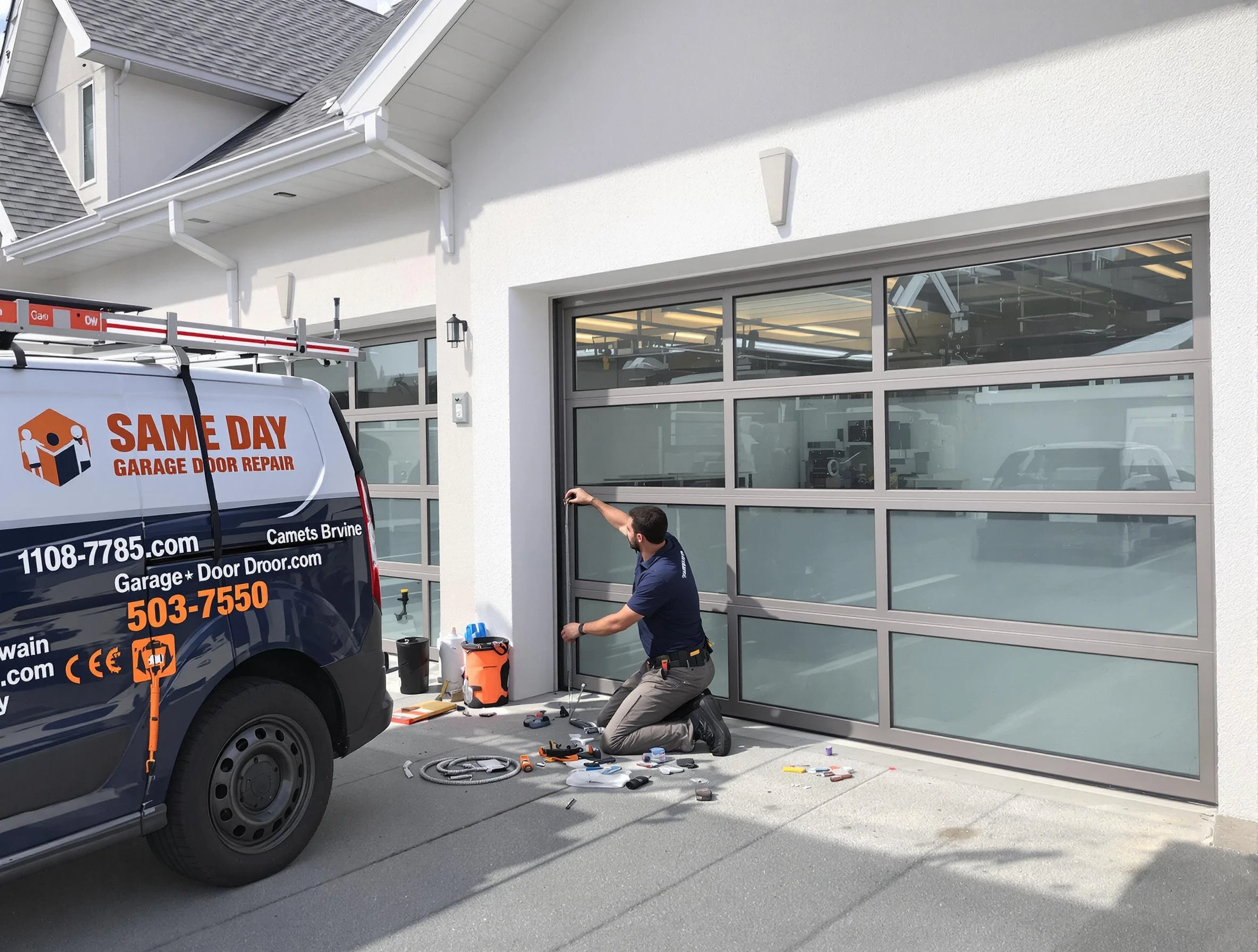 Same-day garage door repair service by Riverdale Garage Door Repair in Riverdale